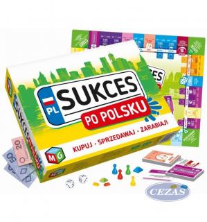 SUKCES PO POLSKU - GRA PLANSZOWA (ZAB615) SUKCES PO POLSKU (ZAB615)