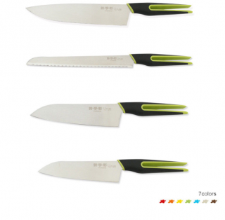 SHIKISAI uFLEX komplet 4 noży - kolor zielony - dostawa gratis