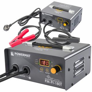 Prostownik AKUMULATOROWY Inwertorowy z Rozruchem 180A 12/24 V Ładowarka 30A PM-PI-180T