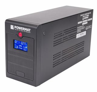 ZASILACZ AWARYJNY UPS LCD 2000VA 1200W 2x 9AH PM-UPS-2000M