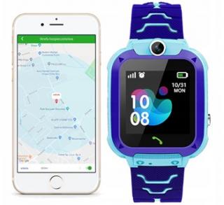 Smartwatch dla dzieci 7A IP68 Z GPS niebieski