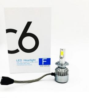 Żarówki LED H7 C6 COB