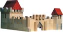 Klocki naturalne- średniowieczny zamek, 148 el., BAJO