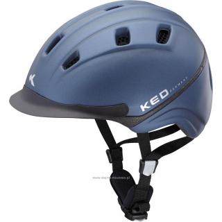 Kask KED Basco granatowy mat