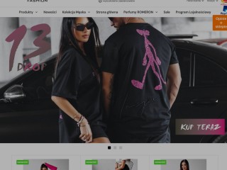 Butik internetowy z odzieżą damską, eleganckie kombinezony i bluzki
