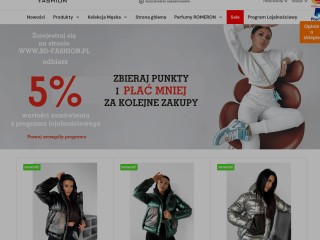 Butik internetowy z odzieżą damską, eleganckie kombinezony i bluzki