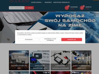 Nagłośnienie estradowe, głosniki, mikrofony, kable rozruchowe i elektronika samochodowa - Audio24.pl