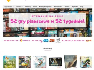 Graszki.pl - Nowoczesne gry planszowe w jednym miejscu!