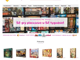 Graszki.pl - Nowoczesne gry planszowe w jednym miejscu!