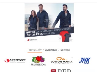 Cottonmania- odzież reklamowo-promocyjna. Sklep internetowy