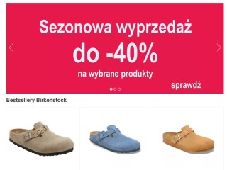 Birkenstock sklep stacjonarny i online, klapki, sandały - Zdrowy But Warszawa