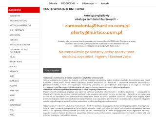 Hurtownia kosmetyczna, higieniczna, &#347;rodk&#243;w czysto&#347;ci i artyku&#322;&#243;w chemiczny