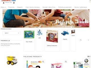 Gry i zabawki dla dzieci, klocki i puzzle, zestawy edukacyjne - Zabawki-Toys