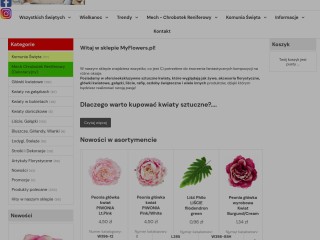 Sztuczne kwiaty i artykuły florystyczne - MyFlowers.pl - Naturalnie Piękne