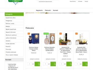 Drogeria on-line kosmetyki, perfumy i suplementy