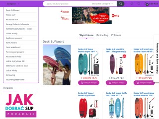 Deski SUP, wakeboard, akcesoria do sportów wodnych - Megadecha