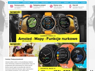 Sklep Polar, Suunto, Garmin, Coros | Raty 0% | Promocje