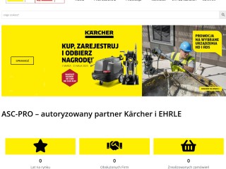 ASC-PRO SERWIS, SKLEP KARCHER WROCŁAW