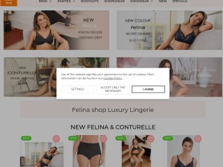 FELINA Shop online Exclusive lingerie Conturelle Sensual Lingerie