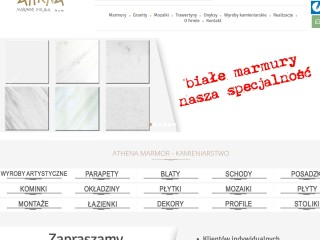 Athena Marmor – marmury, granity, trawertyny, onyksy, mozaiki - AthenaMarmor.pl