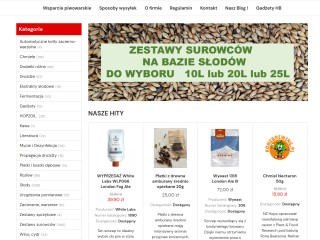 HomeBrewing.pl - surowce i sprzęt dla piwowarów domowych