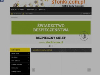 SKLEP STONKI.COM.PL / INTERNETOWY, WIELOBRANŻOWY