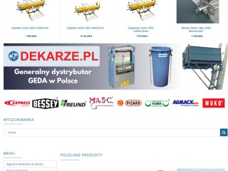 Dekarze.pl - Sklep Dekarski Online