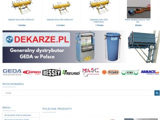 Dekarze.pl - Sklep Dekarski Online