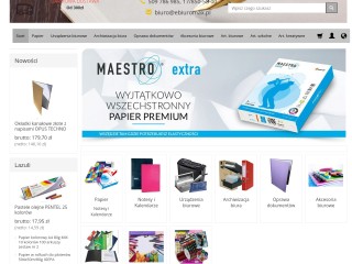 Artykuły biurowe, Oprawa dokumentów, Papier ksero • eBiuroMax.pl