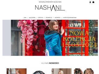 Sklep z odzieżą damską i akcesoriami dla dzieci online | Nashani EkoSzale