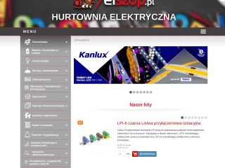 elSZOP.pl - hurtownia elektryczna | sklep elektryczny | wentylator | gniazdko elektryczne | świetlów