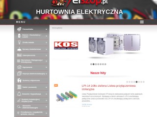 elSZOP.pl - hurtownia elektryczna | sklep elektryczny | wentylator | gniazdko elektryczne | świetlów