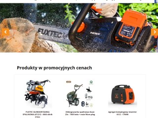 Glebogryzarki, kosiarki, kosy, urządzenia akumulatorowe, wózki składane - FUXTEC
