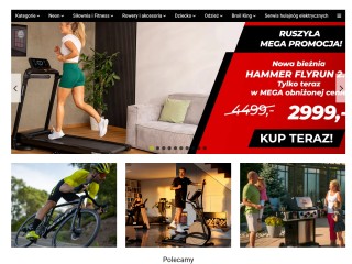 Gsport.pl stacjonarny i internetowy sklep ze sprzętem oraz odzieżą sportową