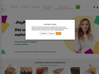 Korek, podkład korkowy, korek ścienny - sklep internetowy
