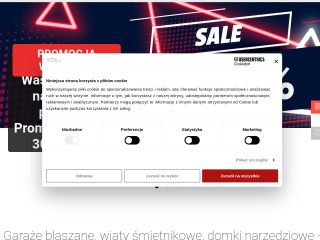 Garaże blaszane, blaszaki, cennik garaży - Maritom S.C.