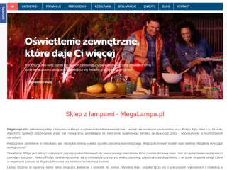 Sklep z lampami i oświetleniem do domu i ogrodu - Megalampa.pl