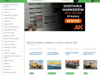 Internetowy Sklep Modelarski - Modele do Sklejania - Modeledo.pl