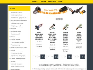 wirnik24.pl Części do elektronarzędzi.