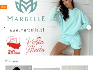 Polski producent odzieży damskiej - sklep internetowy Marbelle