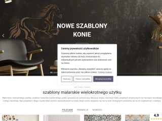 Szablony malarskie wielokrotnego użytku | Nakleo