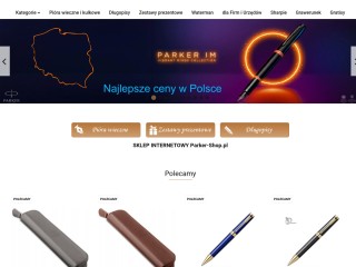 Parker z grawerem długopisy i pióra grawerowane | Parker-Shop.pl