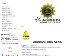 Agrigol.pl Strona Firmy AGRIGOL z Golubia-Dobrzynia