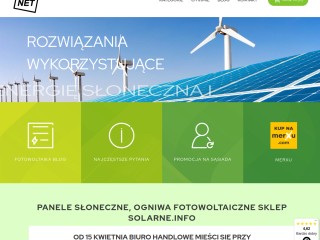 Panele fotowoltaiczne, elektrownie wiatrowe, instalacje do samodzielnego montażu - Solarne.info