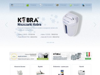 Sklep Niszczarki Biurowe - do papieru | do dokumentów