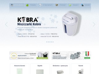 Sklep Niszczarki Biurowe - do papieru | do dokumentów