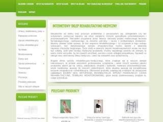 Internetowy sklep rehabilitacyjno medyczny, ortopedyczny, rehabilitacyjny | ortomedyczny.pl