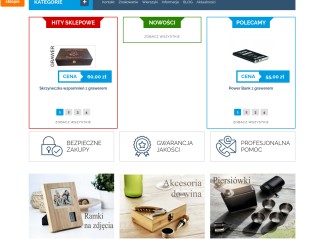 PoPrezent.pl - upominki z grawerem dla Twoich bliskich