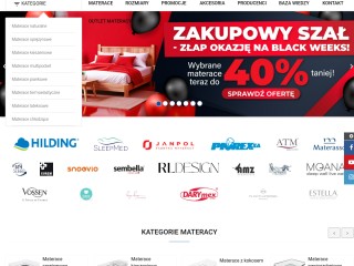 Materace online, sklep internetowy z materacami