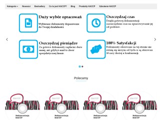 Wzory HACCP: Sklep-Haccp.pl - dokumenty dla biznesu, sklep HACCP